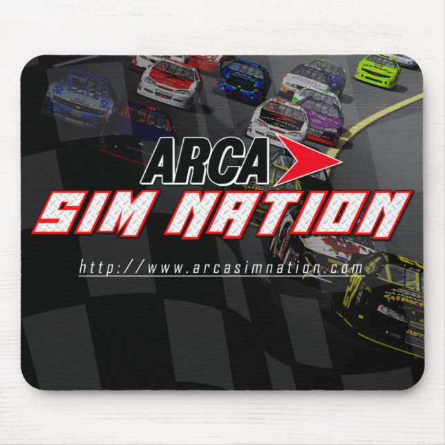 Arca Sim Nation ursprüngliches horizontales Mousepad (Vorne)