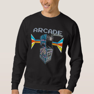 Arcade-Automaten-Maschine 1970 1980 1990 Videospie Sweatshirt