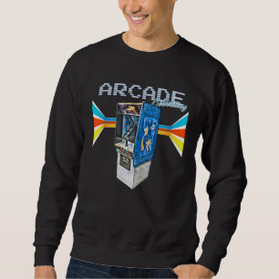 Arcade-Automaten-Maschine 1970 1980 1990 Videospie Sweatshirt