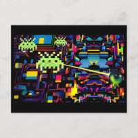 Arcade Death Machine on Patrol - Ken Gage Art