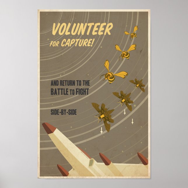 Arcade-Game-Propaganda-Plakat - Sechstel in einer  Poster (Vorne)