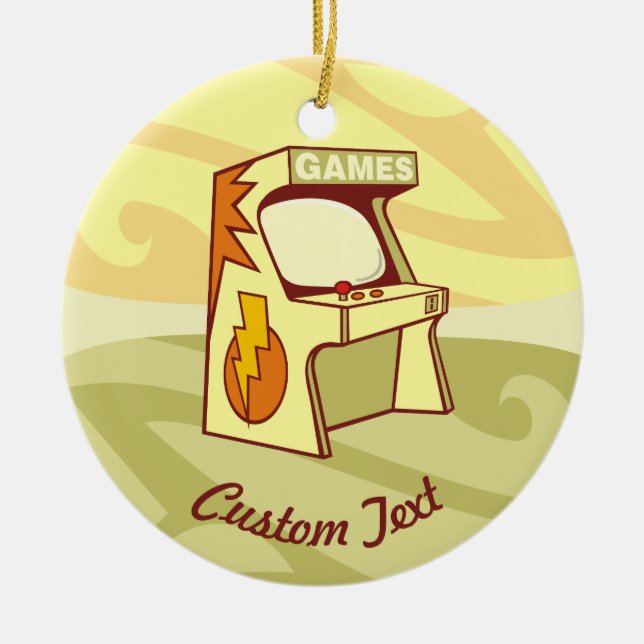 Arcade Machine Keramik Keramik Ornament (Vorne)