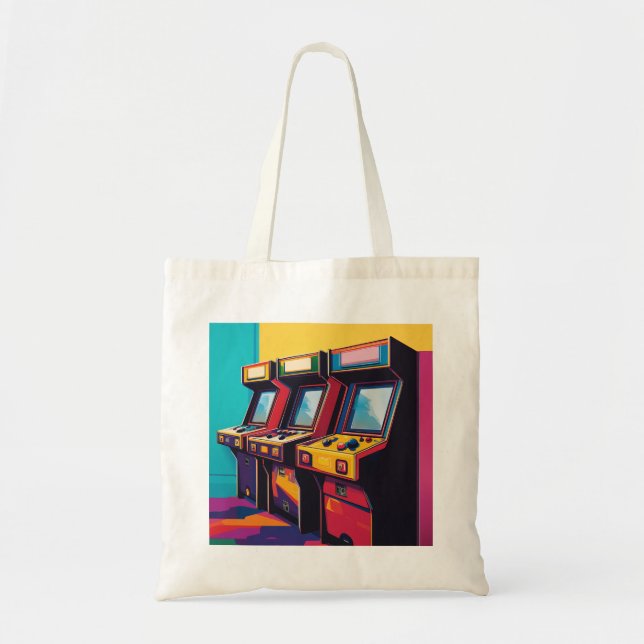 Arcade Nostalgia Tasche (Vorne)