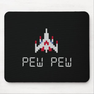 Arcade Retro Video Game Ship 1 Mousepad