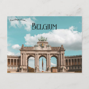 Arcades du Cinquantenaire in Belgien Postkarte
