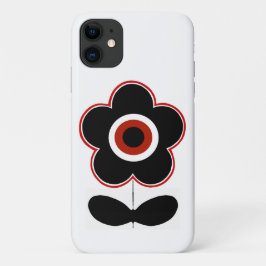 Arcades Retro Black Red Blume Power Telefongehäuse Case-Mate iPhone Hülle