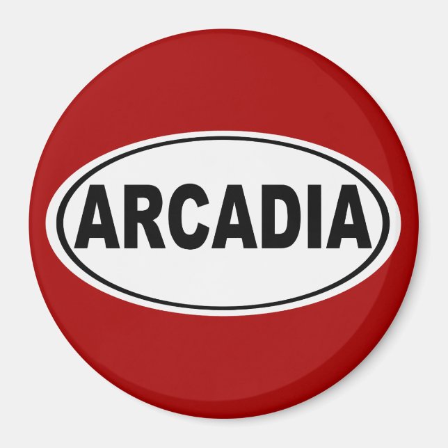 Arcadia California Magnet (Vorne)