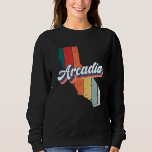 Arcadia City Retro Vintages Heimat Sweatshirt