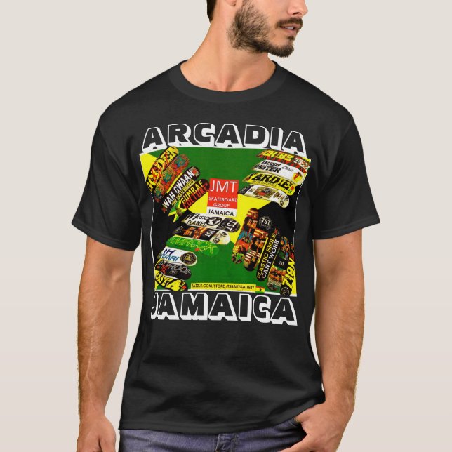 ARCADIA JAMAICA Basic Dark T - Shirt (Vorderseite)