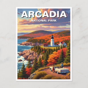 Arcadia-Nationalpark Postkarte