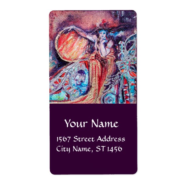 ARCADIA, Rotes Rosa Lila Gold (Vorne)