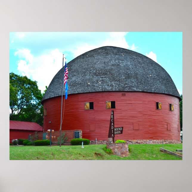 Arcadia Round Barn Poster (Vorne)