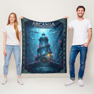 Arcadia Spezies Null Unterwasser Fantasy Turm flie Fleecedecke