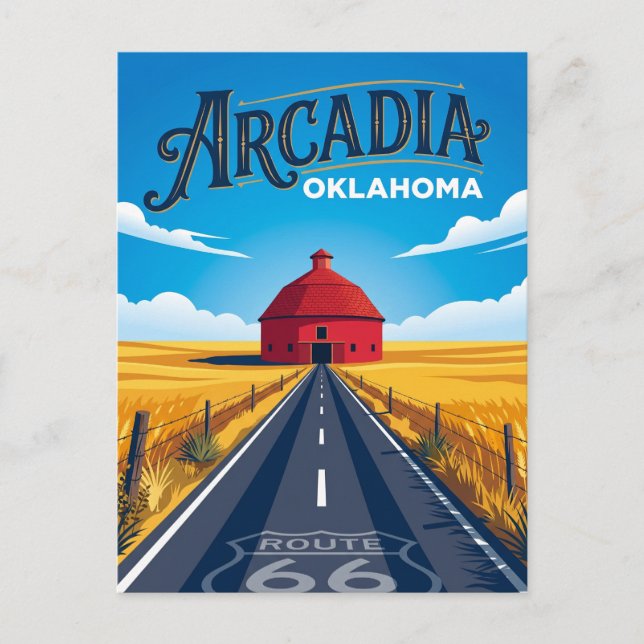 Arcadia USA Postkarte (Vorderseite)