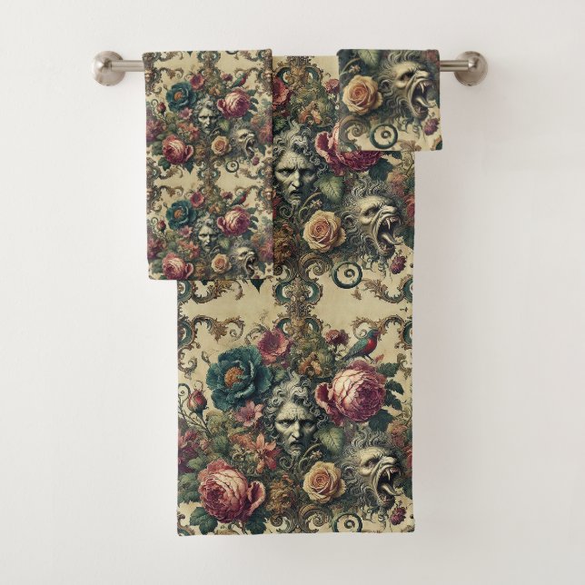 Arcane Atelier - Gotisch Viktorianisch Badhandtuch Set (Insitu)