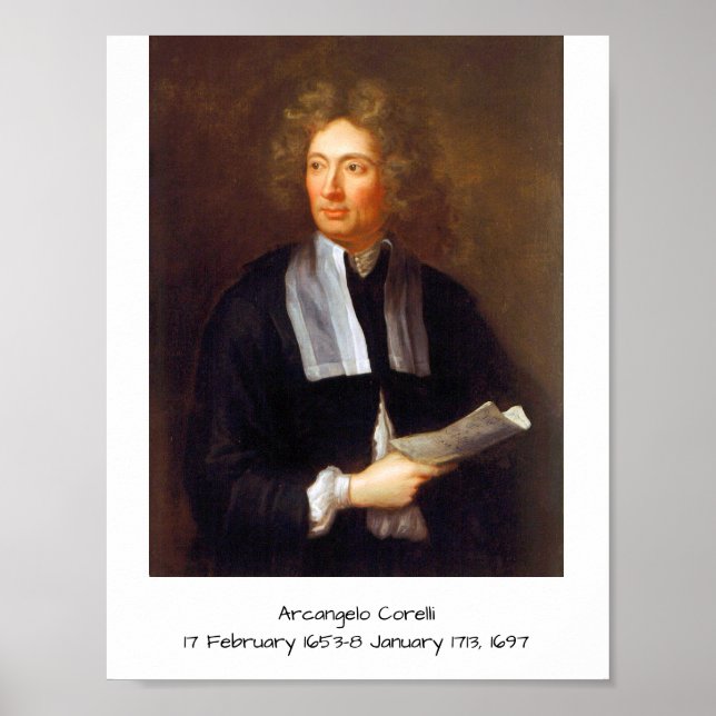 Arcangelo Corelli 1697 Poster (Vorne)