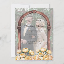 Arch-Butter-Gelb-Rose-Foto-Engagement-Partei