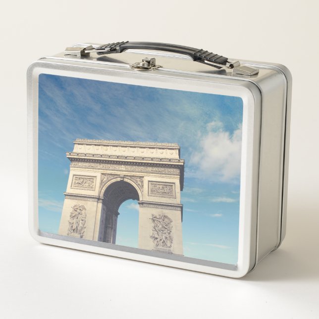 Arch de Triumph Metall Brotdose (Vorderseite)