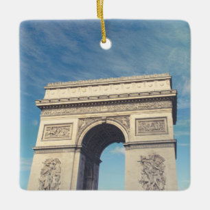 Arch de Triumph Postcard Keramikornament