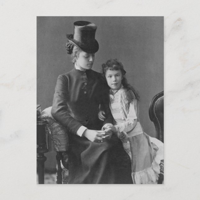 Arch Duchess Marie-Valerie, Tochter Kaiserin Sisi Postkarte (Vorderseite)