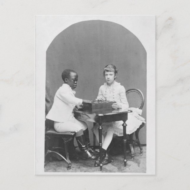 Arch Duchess Marie-Valerie von Österreich & Rustim Postkarte (Vorderseite)