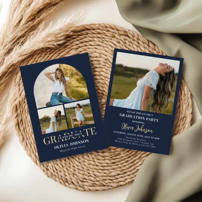 Arch Foto Graduation Party Einladung (Von Creator hochgeladen)