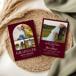 Arch Foto Graduation Party Einladung