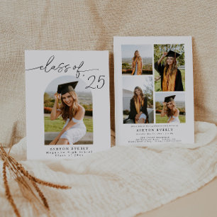 Arch Photo Graduation Party Invitation Faire-part