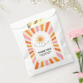 Arch Retro hier kommt die Son Baby Dusche Geschenktütchen