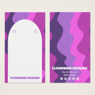 Arch Retro Waves Earring Necklace Juwelier Display