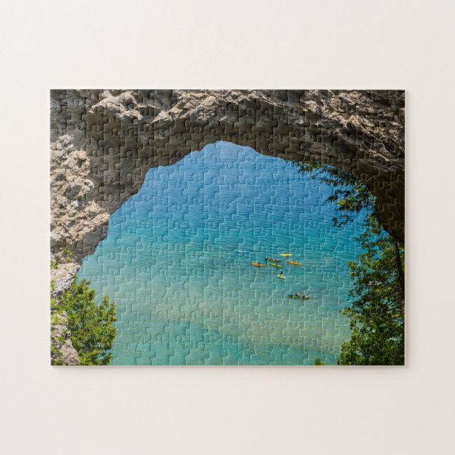 Arch Rock Canoeing (Horizontal)