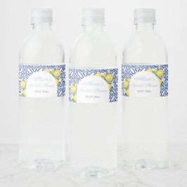 Arch Shape Amalfi Lemons Blue Tiles Brautparty