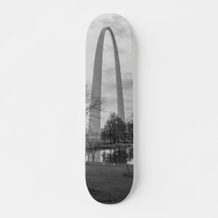 Arch Vom Park Graustufen Skateboard