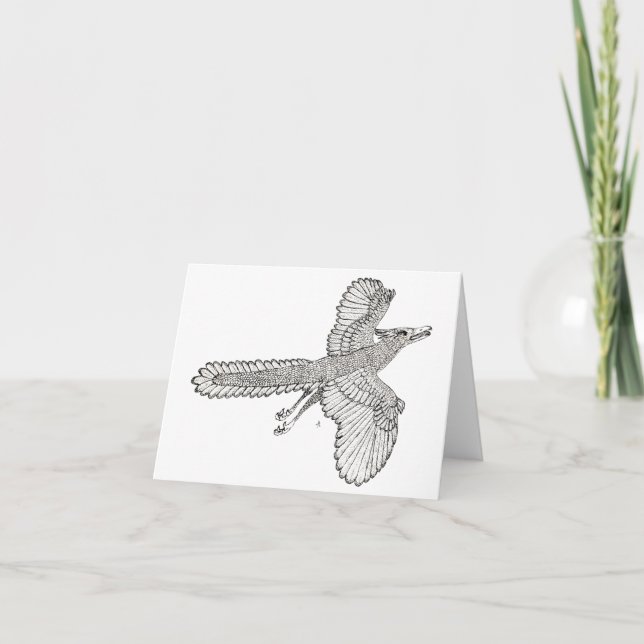 Archaeopteryx Karte (Vorderseite)