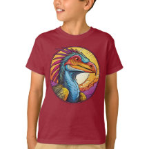 Archaeopteryx - Klassischer Dinosaurier-T-Shirt-T 