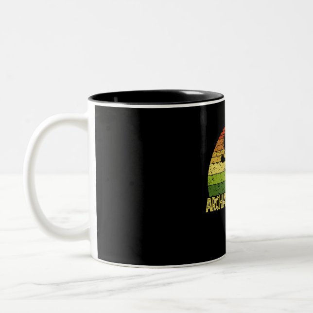 Archaeopteryx Zweifarbige Tasse (Links)