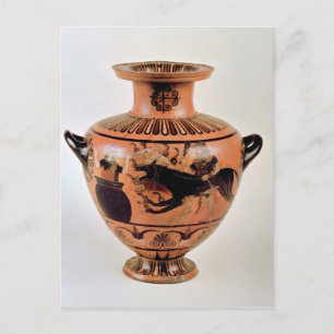 Archaic Ionian Hydria Postkarte