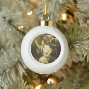 Archange Gabriel, ornement de Noël Art Nouveau