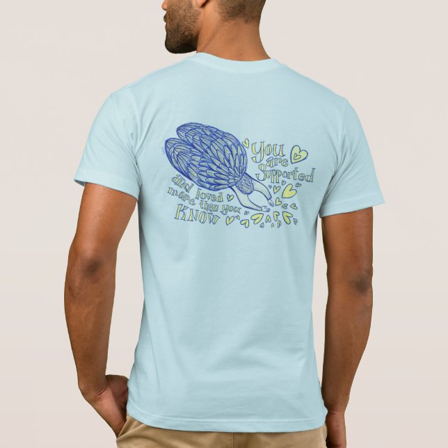 Archange Michael Aimer & Support T-Shirts Personna (Dos)