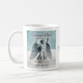 Archange Michael Dids oeil laser Mug