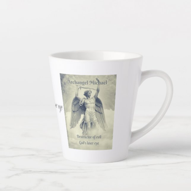 Archange Michael Latte Mug (Droite)