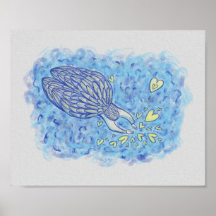 Archange Michael Poster personnalisé Art Imprimer