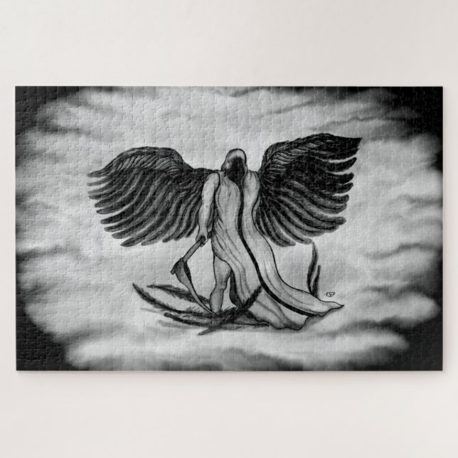 Archangel , Angel Uriel (Horizontal)