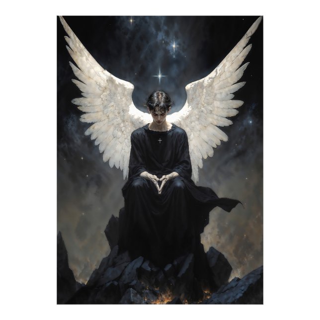 Archangel Azrael,  Fotodruck (Vorne)