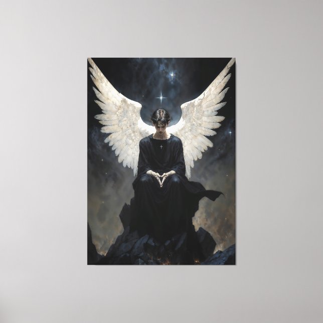 Archangel Azrael,  Leinwanddruck (Vorderseite)