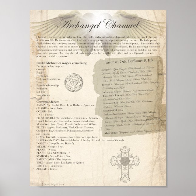 ARCHANGEL CHAMUEL POSTER (Vorne)