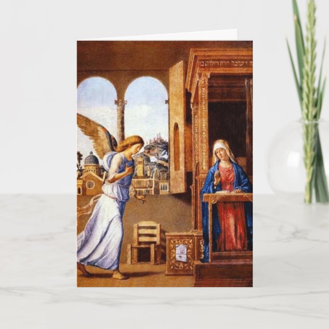 Archangel Christmas Card Feiertagskarte (Vorderseite)