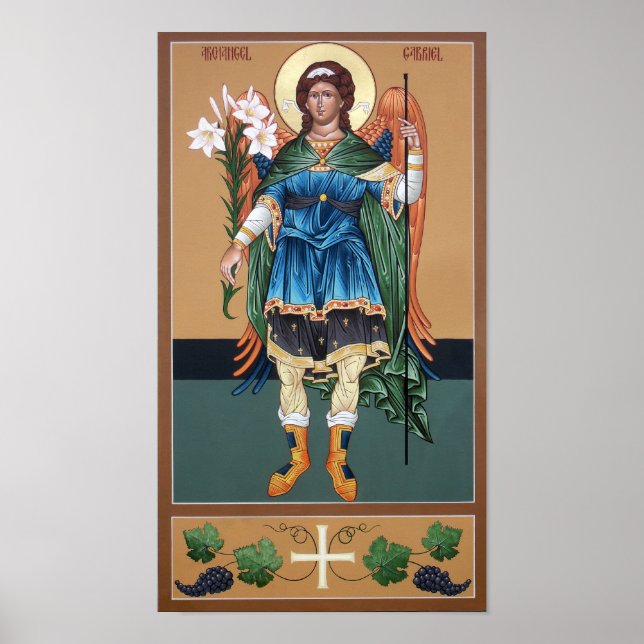 Archangel Gabriel Poster (Vorne)