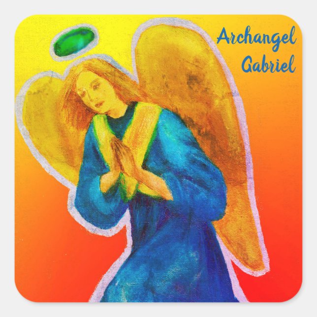 Archangel Gabriel Stickers 3,5 Zoll Blatt von 20 (Vorderseite)