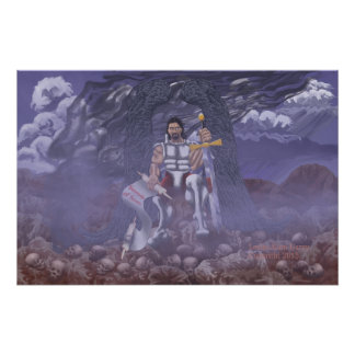 Archangel Michael 28"X18.67" Glossy Print Poster